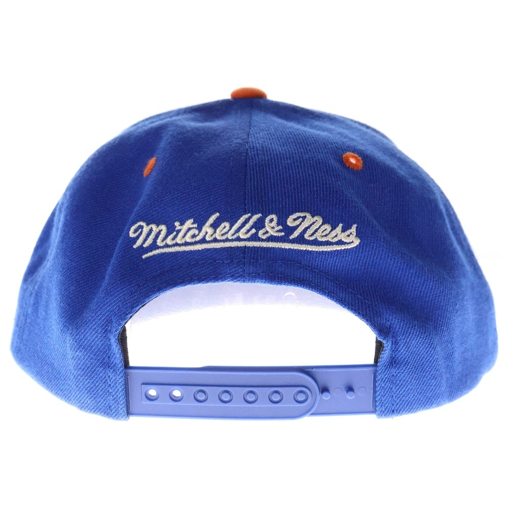 Mitchell&Ness(ミッチェル アンド ネス) NEW YORK KNICKS ニューヨークニックス スナップバック キャップ 帽子 ブルー