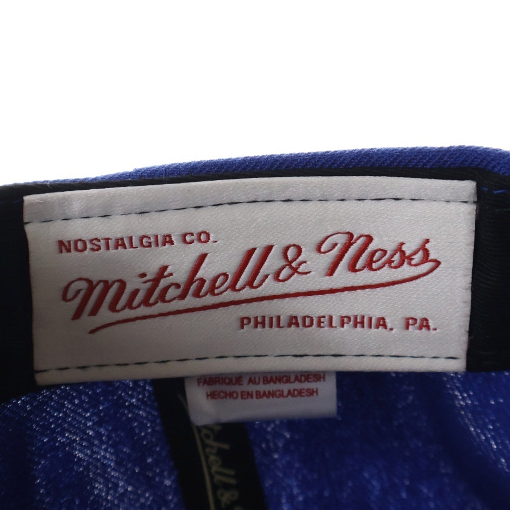 Mitchell&Ness(ミッチェル アンド ネス) NEW YORK KNICKS ニューヨークニックス スナップバック キャップ 帽子 ブルー
