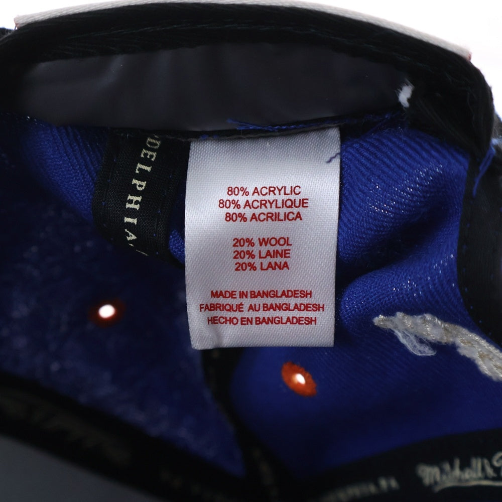 Mitchell&Ness(ミッチェル アンド ネス) NEW YORK KNICKS ニューヨークニックス スナップバック キャップ 帽子 ブルー