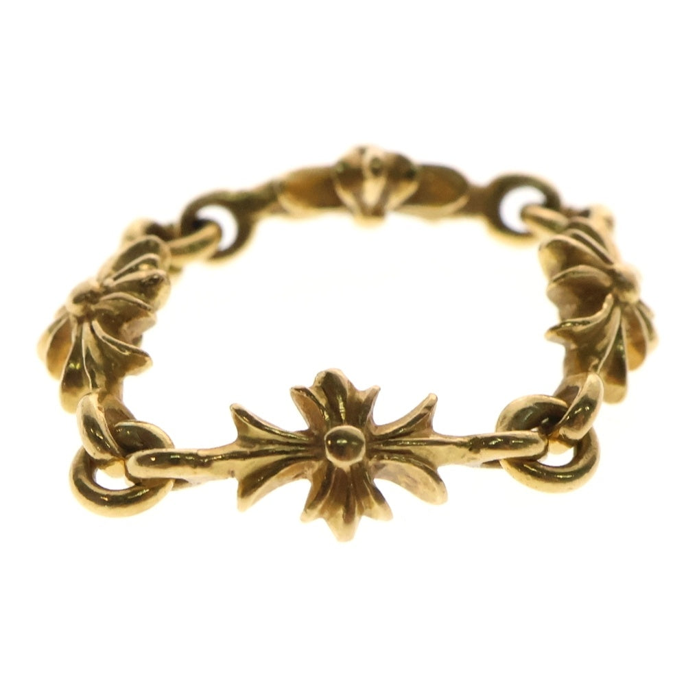 CHROME HEARTS(クロムハーツ) 22K TNY E CH PLS RING 4LINK タイニーECHプラス リング ゴール