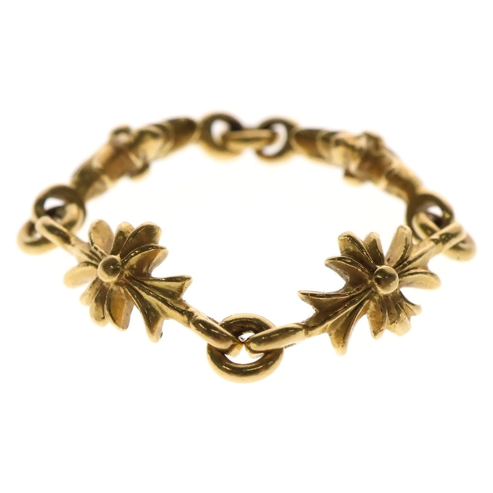 CHROME HEARTS(クロムハーツ) 22K TNY E CH PLS RING 4LINK タイニーECHプラス リング ゴール