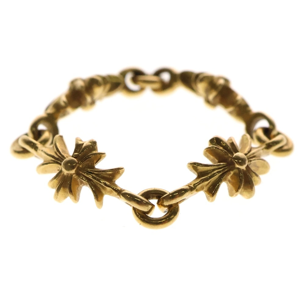 CHROME HEARTS(クロムハーツ) 22K TNY E CH PLS RING 4LINK タイニーECHプラス リング ゴール