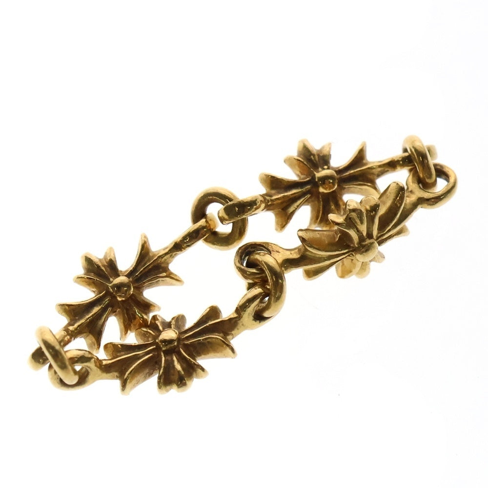 CHROME HEARTS(クロムハーツ) 22K TNY E CH PLS RING 4LINK タイニーECHプラス リング ゴール