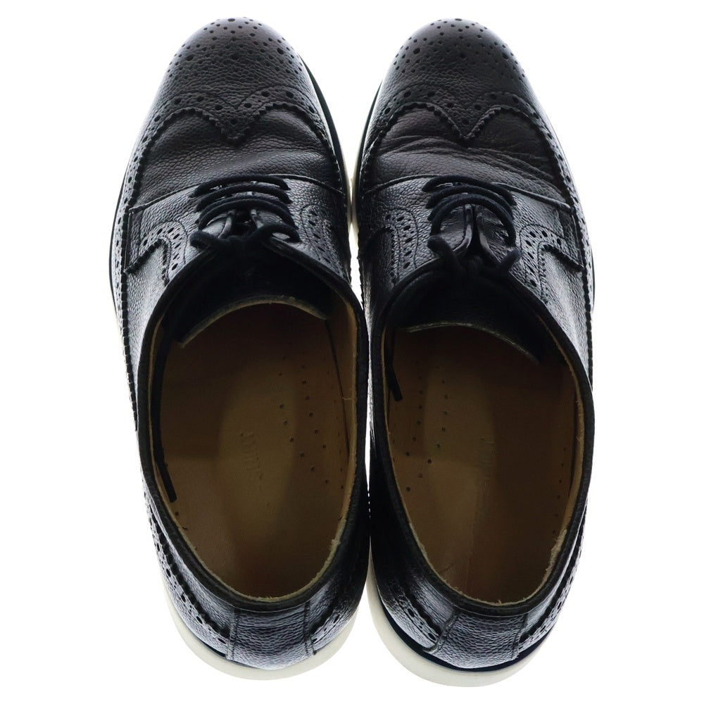 COMME des GARCONS SHIRT(コムデギャルソンシャツ) ウィングチップ レザーシューズ ドレスシューズ ブラック W19600