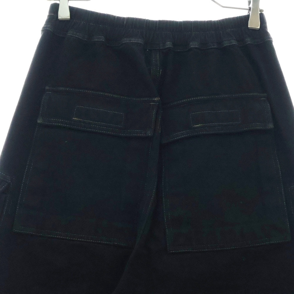 DRKSHDW(ダークシャドウ) DOUBLE CARGO JUMBO BELAS ダブルカーゴジャンボベラ デニムパンツ ブラック DU02D2398-BSUN