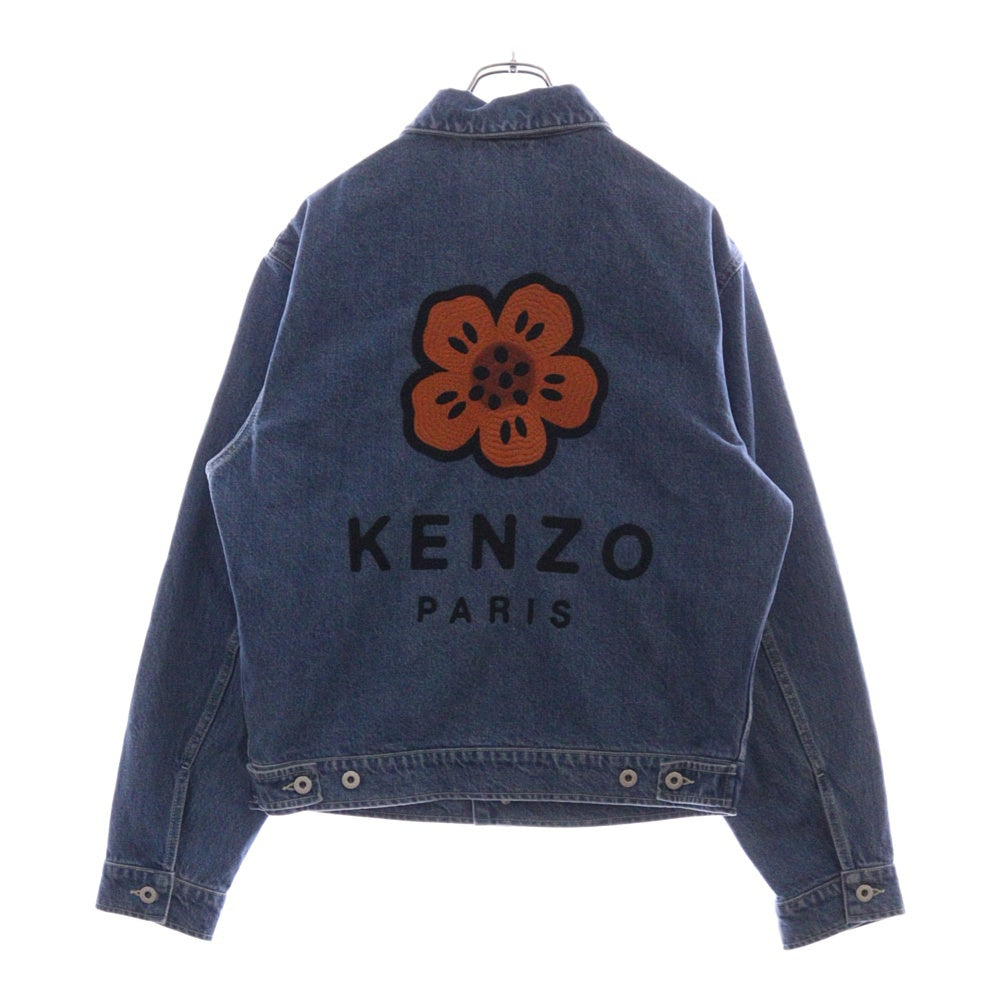 KENZO(ケンゾー) Boke Flower エンブロイダリー トラッカー KAIHARA デニムジャケット インディゴ FE65DV3016A4 kenzo