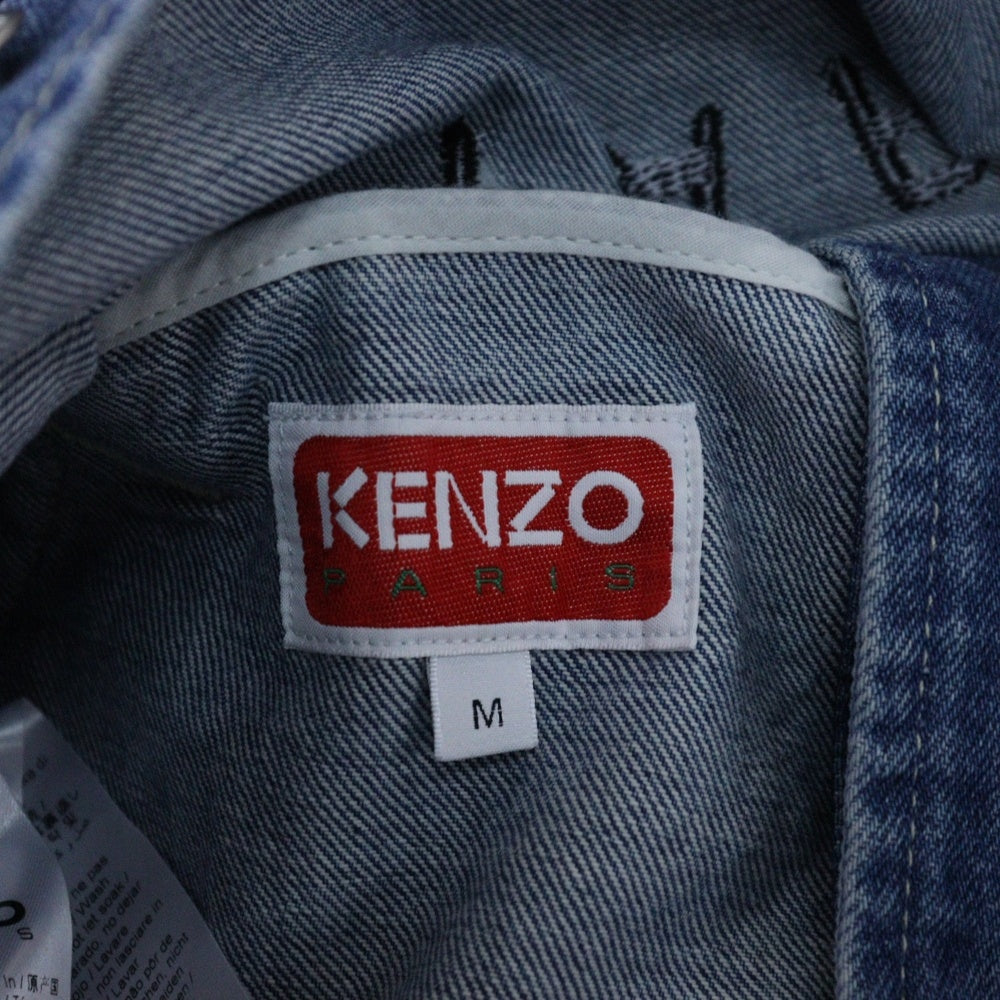KENZO(ケンゾー) Boke Flower エンブロイダリー トラッカー KAIHARA デニムジャケット インディゴ FE65DV3016A4 kenzo