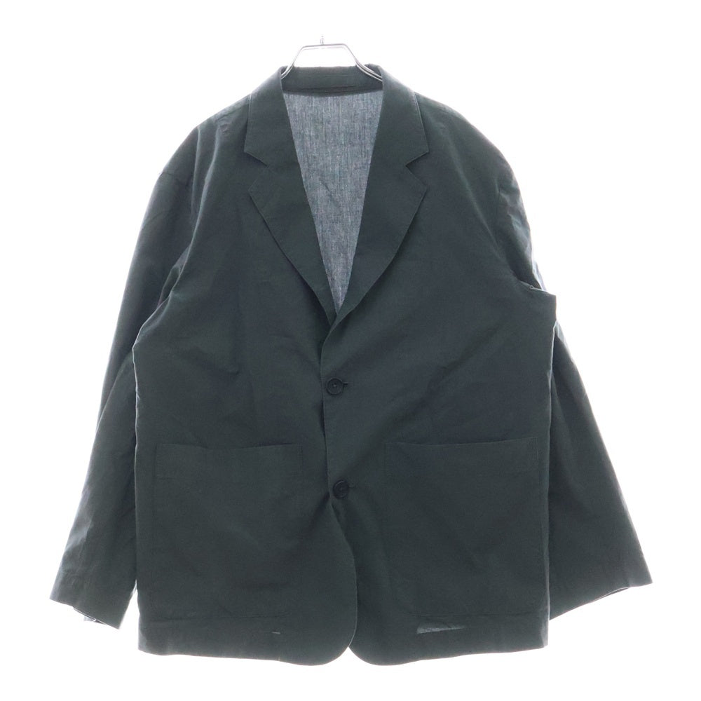 MARGARET HOWELL(マーガレットハウエル) MATT COTTON SILK POPLIN JACKET マットコットンシルクポプリン シャツジャケット グレー 579-5120010
