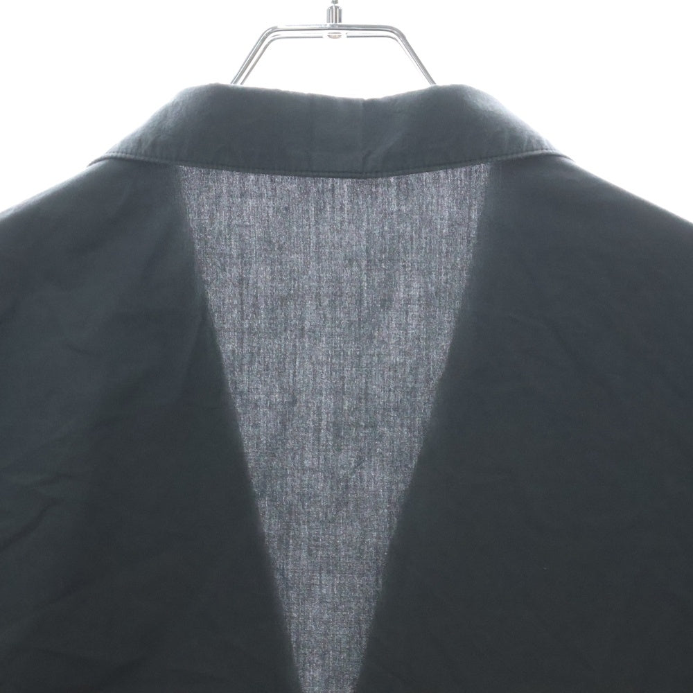 MARGARET HOWELL(マーガレットハウエル) MATT COTTON SILK POPLIN JACKET マットコットンシルクポプリン シャツジャケット グレー 579-5120010