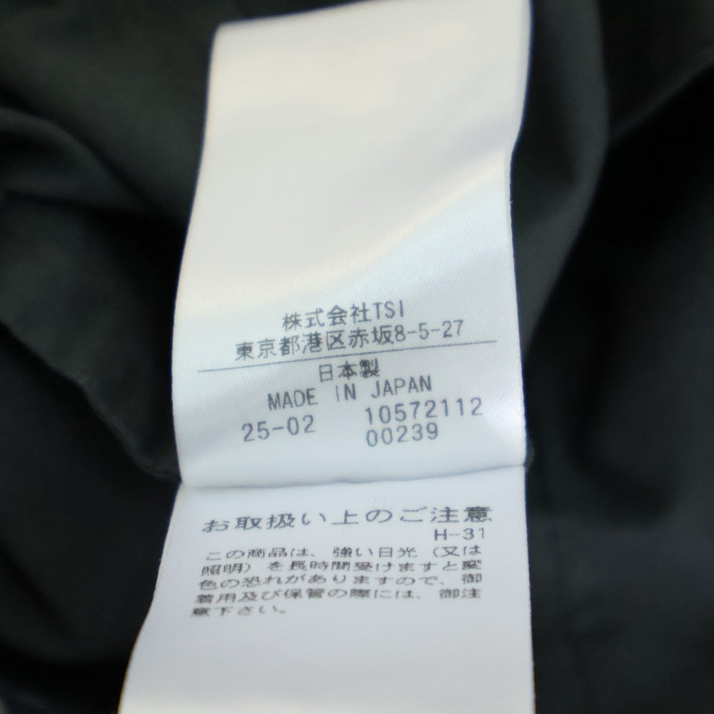 MARGARET HOWELL(マーガレットハウエル) MATT COTTON SILK POPLIN JACKET マットコットンシルクポプリン シャツジャケット グレー 579-5120010