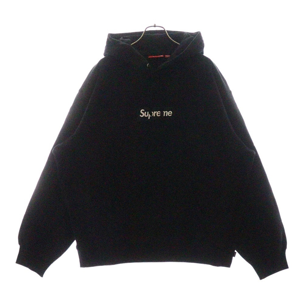 SUPREME(シュプリーム) 21AW Box Logo Hooded Sweatshirt ボックスロゴ プルオーバースウェットパーカー フーディー ブラック