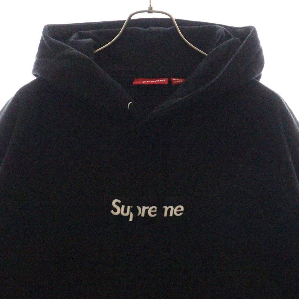 SUPREME(シュプリーム) 21AW Box Logo Hooded Sweatshirt ボックスロゴ プルオーバースウェットパーカー フーディー ブラック