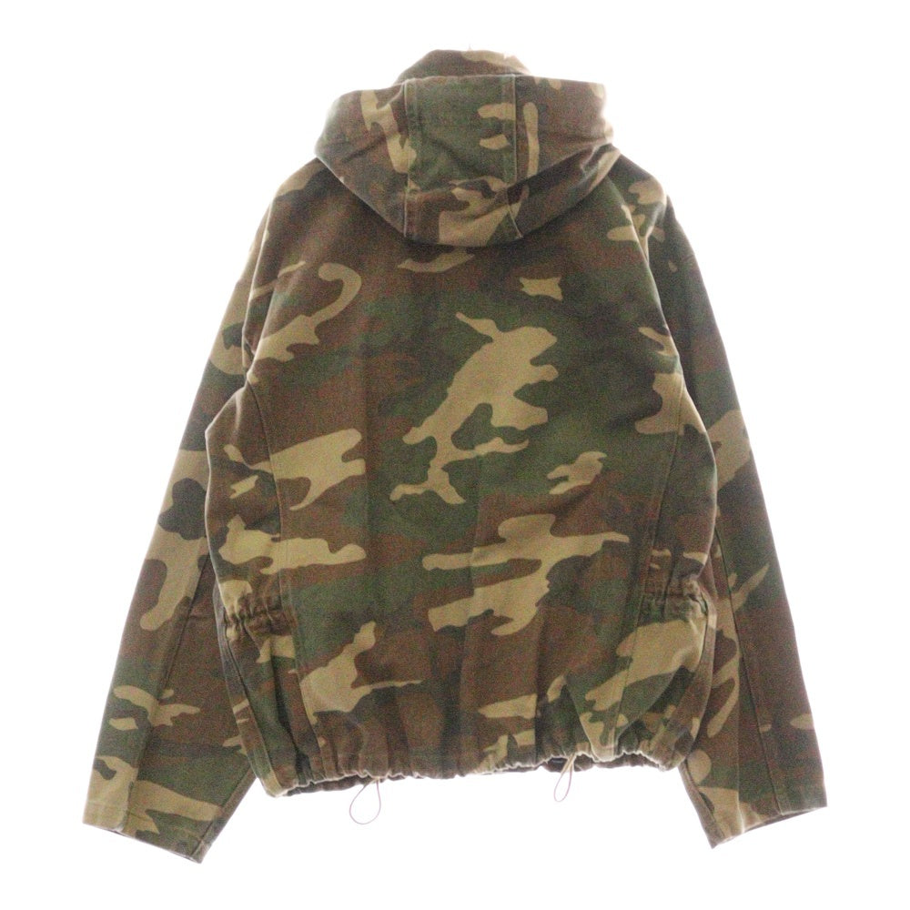 SUPREME(シュプリーム) 23SS Canvas Clip Jacket キャンバス クリップ フーデッド ジャケット 迷彩柄 カーキ