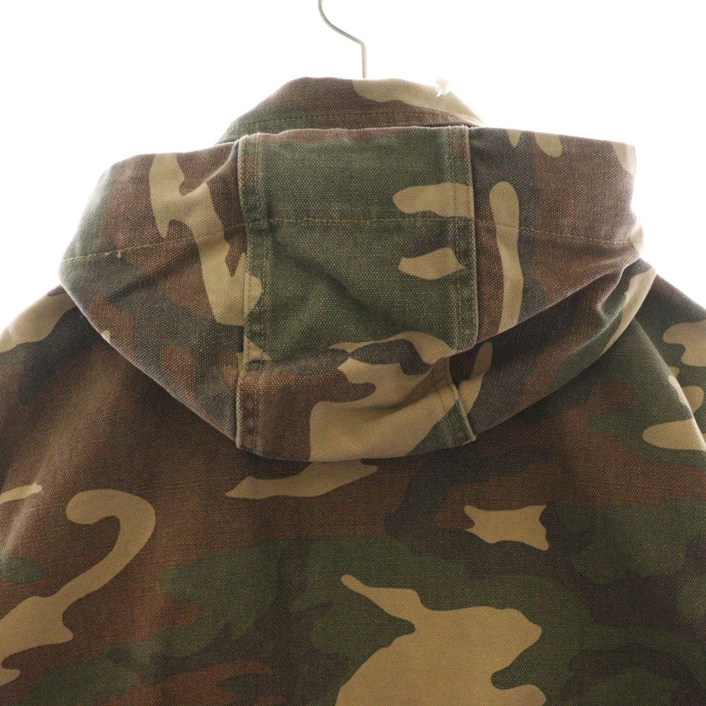 SUPREME(シュプリーム) 23SS Canvas Clip Jacket キャンバス クリップ フーデッド ジャケット 迷彩柄 カーキ