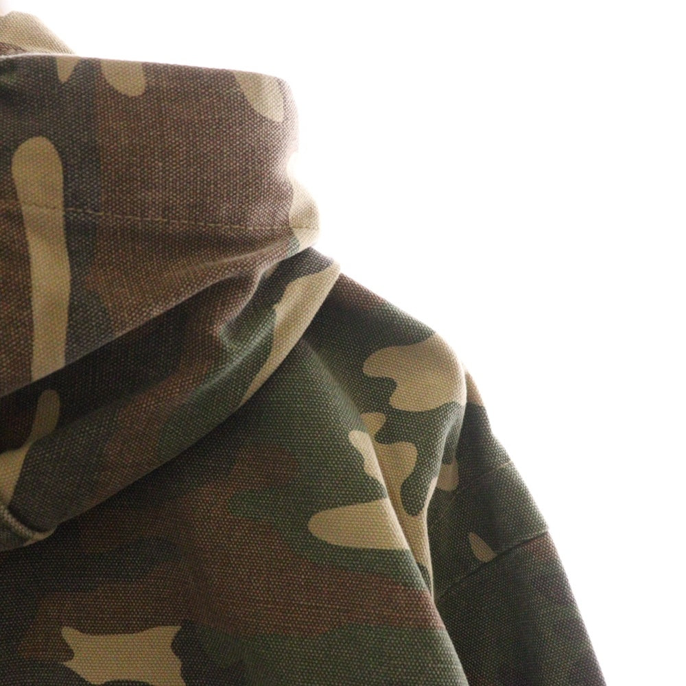 SUPREME(シュプリーム) 23SS Canvas Clip Jacket キャンバス クリップ フーデッド ジャケット 迷彩柄 カーキ