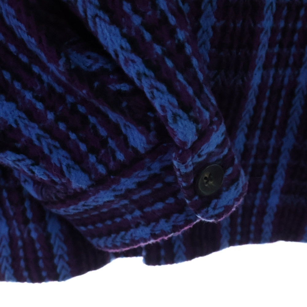 SUPREME(シュプリーム) 22AW Supreme Heavy Flannel Shirt ヘビー フランネル 長袖シャツ ジャケット パープル