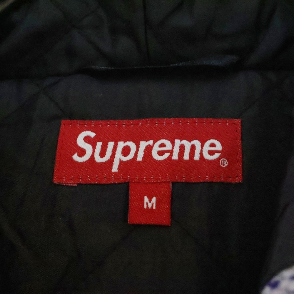 SUPREME(シュプリーム) 22AW Supreme Woven Hooded Jacket ウーブンフーデッドジャケット ジップアップパーカー パープル