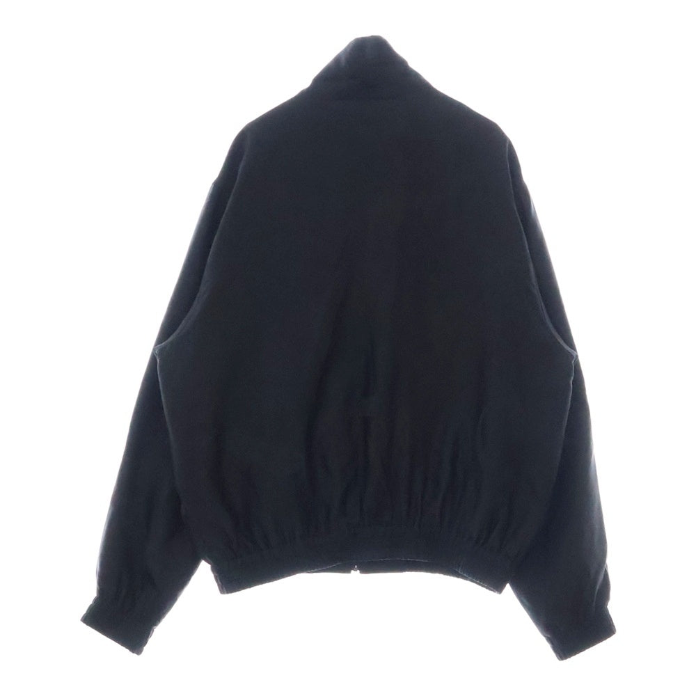 SAINT LAURENT PARIS(サンローランパリ) Teddy Cassandra Jacket テディ カサンドラ ロゴ ジップアップ ジャケット ブラック 751492 Y1H47