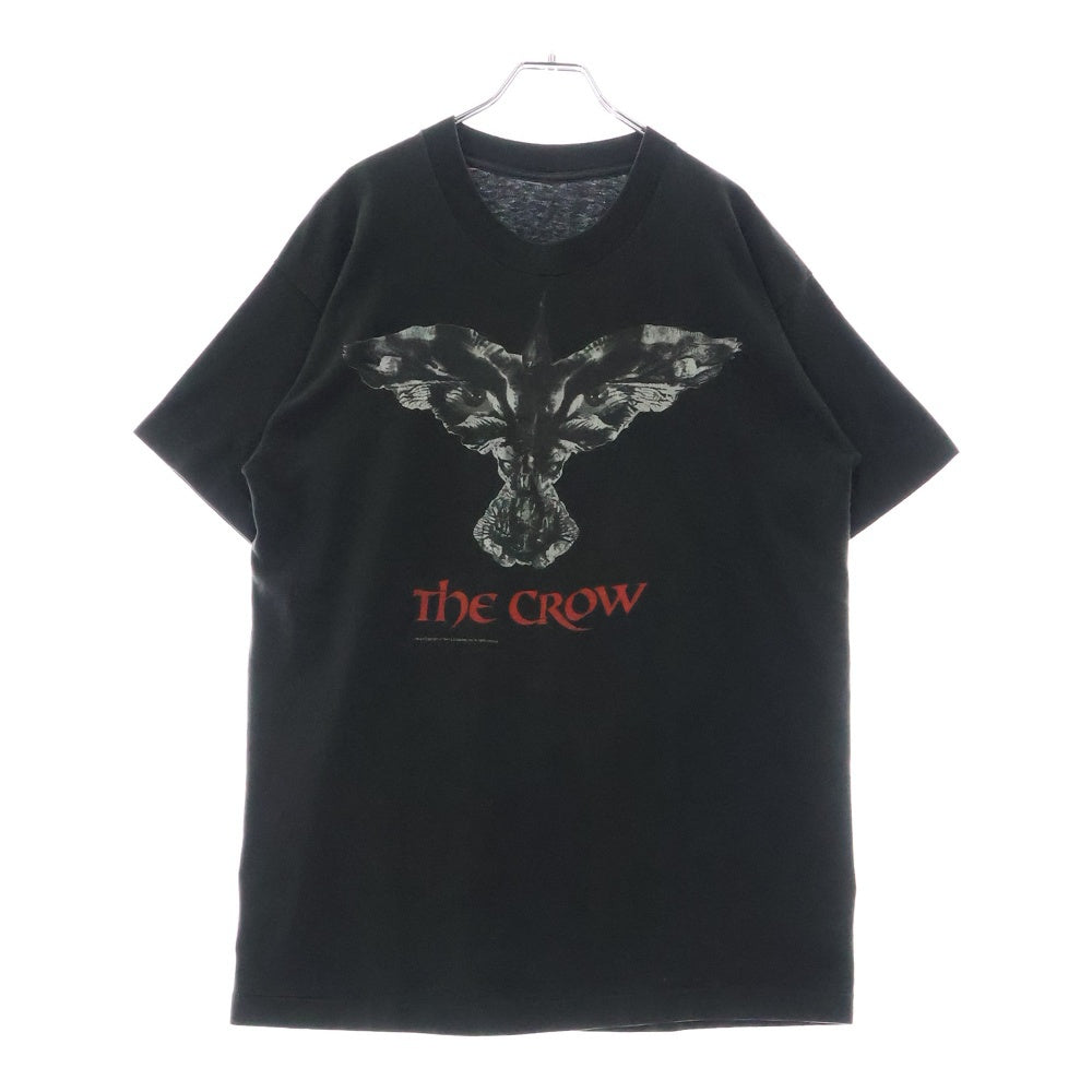 VINTAGE(ヴィンテージ) 90S VINTAGE THE CROW TEE プリント半袖Tシャツ カットソー ブラック