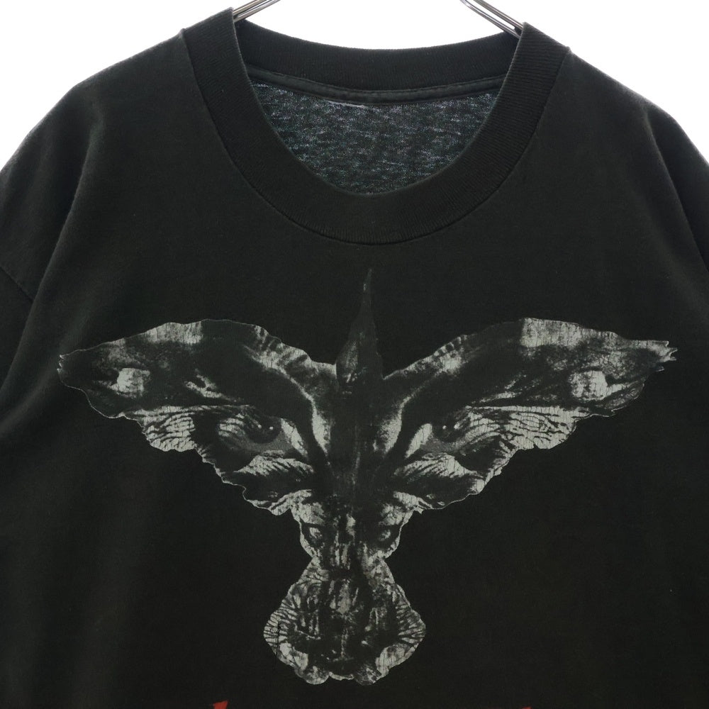 VINTAGE(ヴィンテージ) 90S VINTAGE THE CROW TEE プリント半袖Tシャツ カットソー ブラック