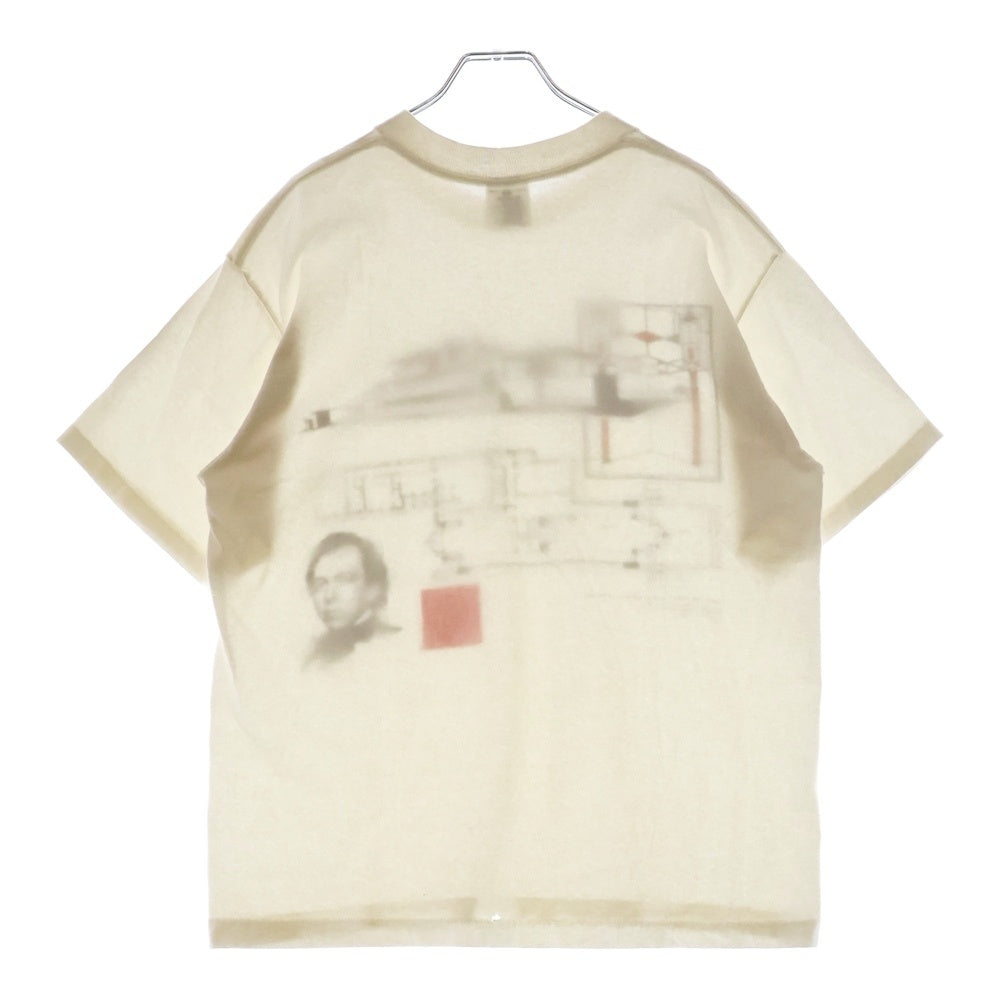 VINTAGE(ヴィンテージ) 90S VINTAGE ANDIAZIA FRANK LLOYD WRIGHT TEE プリント半袖Tシャツ カットソー ホワイト
