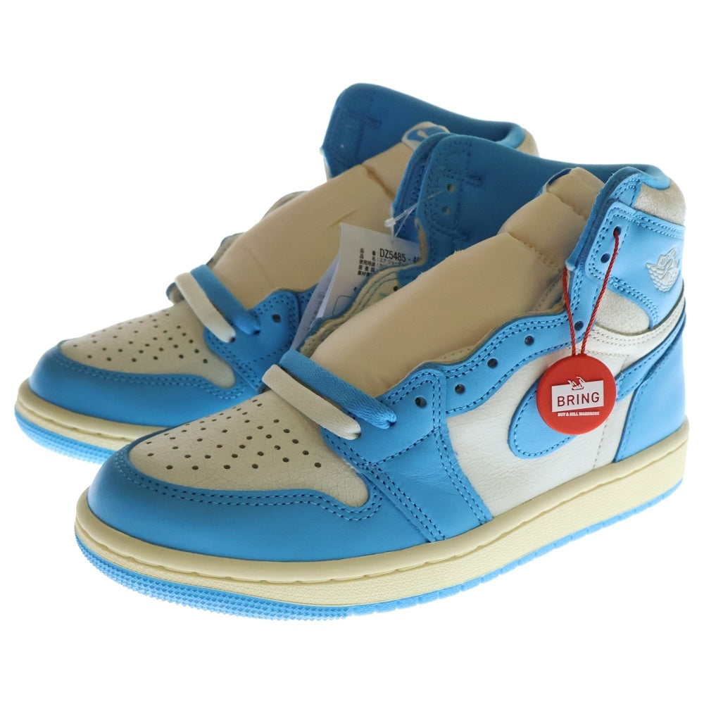 NIKE(ナイキ) AIR JORDAN 1 エアジョーダン1 ハイ ユニバーシティブルー リイマジンド ハイカットスニーカー ブルー US6/24cm DZ5485-402