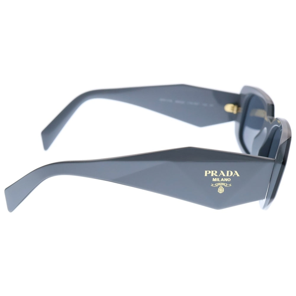 PRADA(プラダ) サイドロゴデザイン スクエアフレーム サングラス 眼鏡 メガネ グレー SPR17W