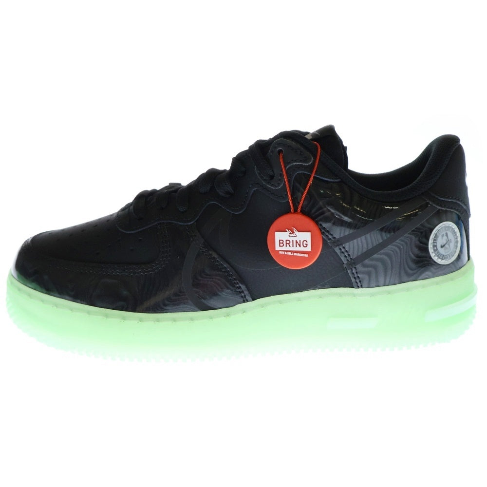 NIKE(ナイキ) AIR FORCE 1 REACT LV8 NBA ALL-STAR 2021 エアフォース 1 リアクト LV8 ローカットスニーカー ブラック/グリーン US8.5/26.5cm CV2218-001