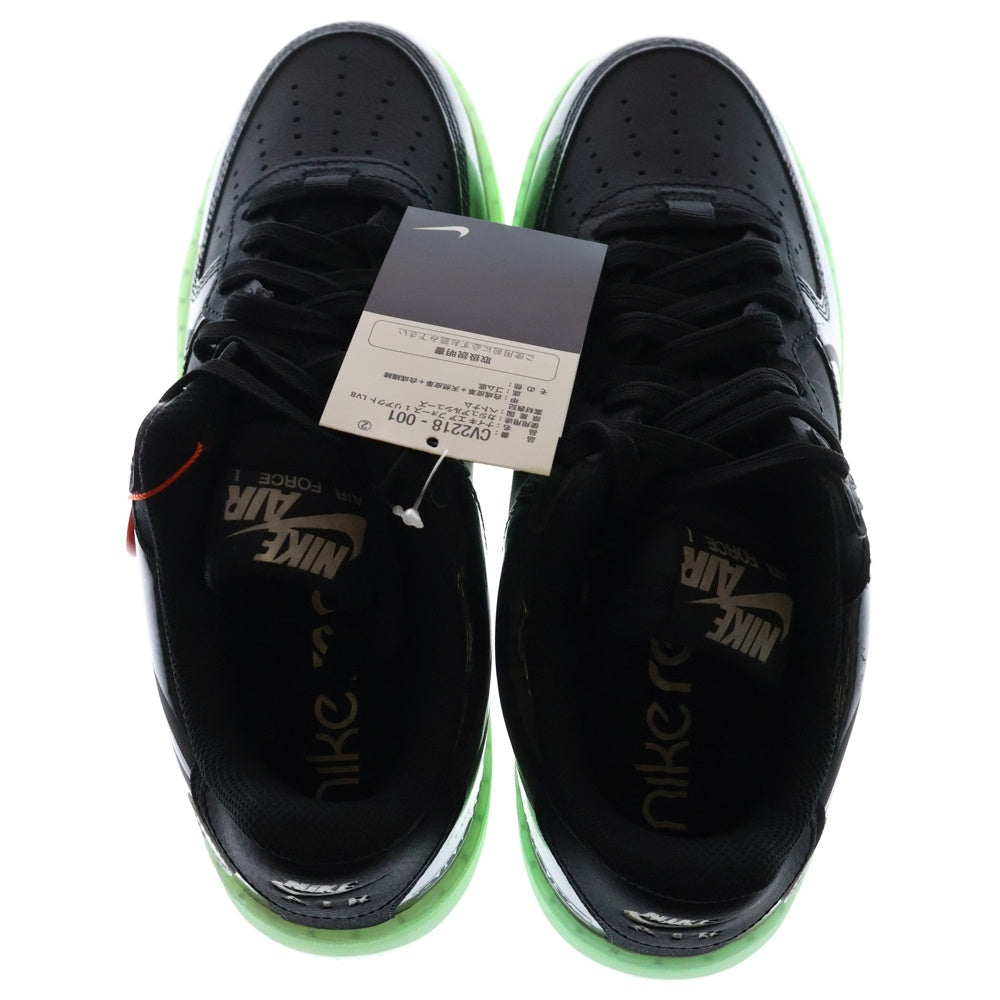 NIKE(ナイキ) AIR FORCE 1 REACT LV8 NBA ALL-STAR 2021 エアフォース 1 リアクト LV8 ローカットスニーカー ブラック/グリーン US8.5/26.5cm CV2218-001
