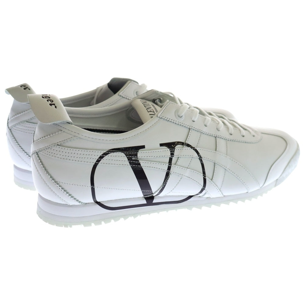 VALENTINO(ヴァレンチノ) ×Onitsuka Tiger オニツカタイガー レザーローカットスニーカーシューズ ホワイト/ブラック US8/26cm UY0S0D91