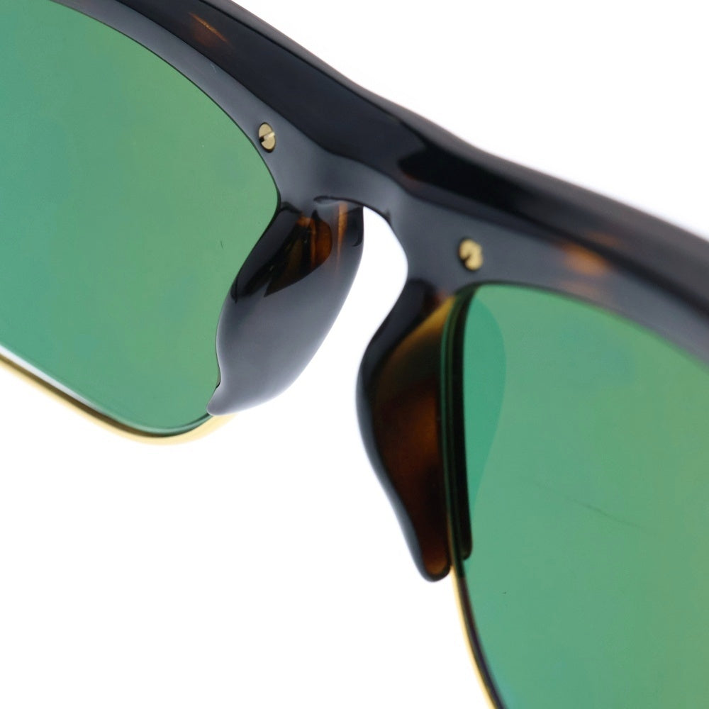 BOTTEGA VENETA(ボッテガヴェネタ) サイドロゴ サングラス 眼鏡 メガネ ブラウン/ゴールド BV1348S