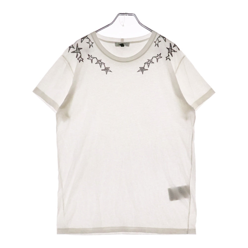 VALENTINO(ヴァレンチノ) ×Zandra Rhodes Stars Print Tee ザンドラローズ スタープリントTシャツ 半袖カットソー ホワイト PV3MG10G46M