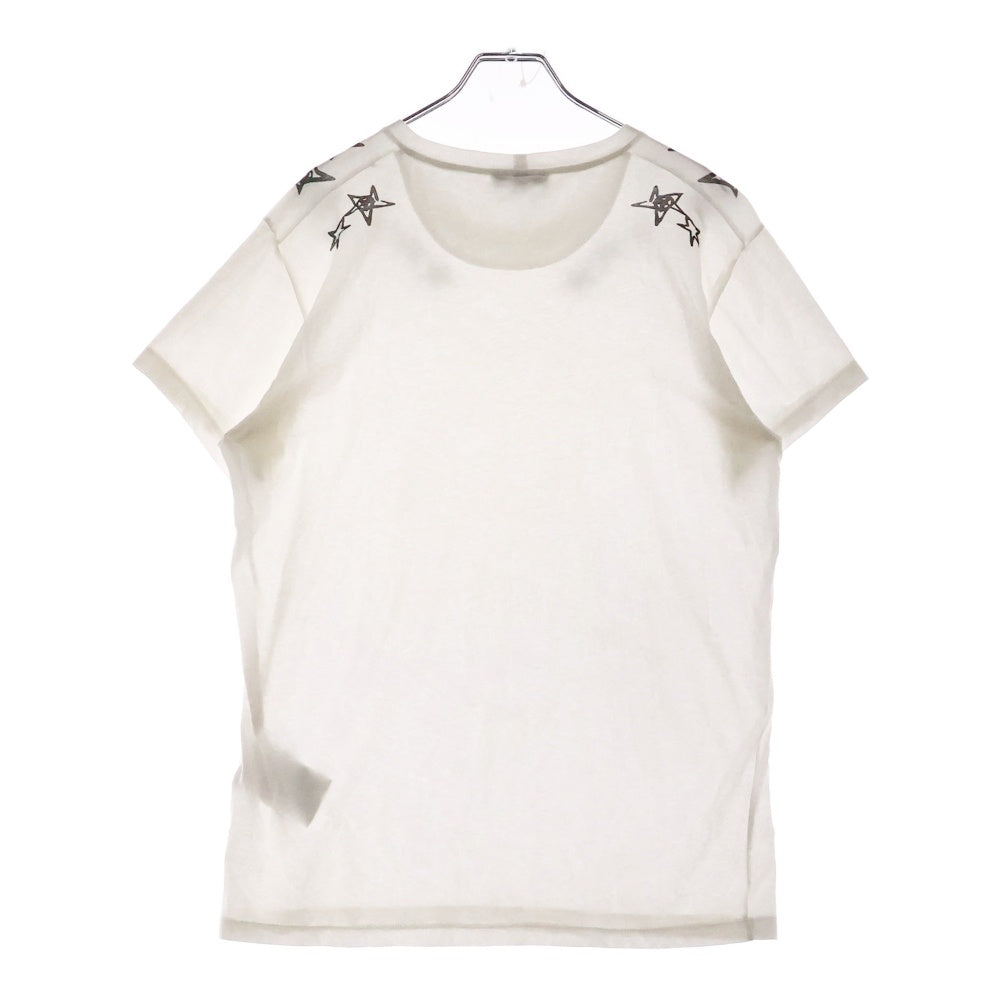 VALENTINO(ヴァレンチノ) ×Zandra Rhodes Stars Print Tee ザンドラローズ スタープリントTシャツ 半袖カットソー ホワイト PV3MG10G46M