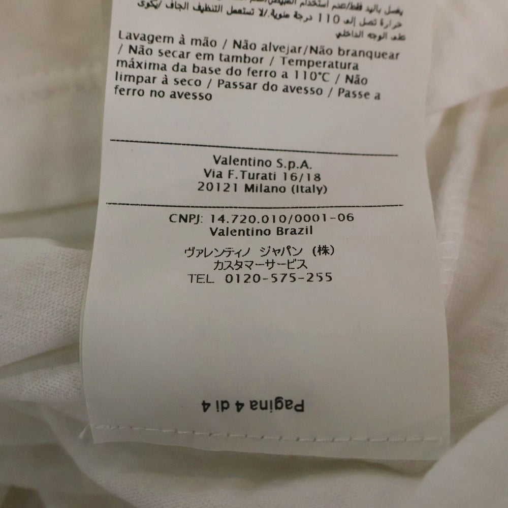 VALENTINO(ヴァレンチノ) ×Zandra Rhodes Stars Print Tee ザンドラローズ スタープリントTシャツ 半袖カットソー ホワイト PV3MG10G46M