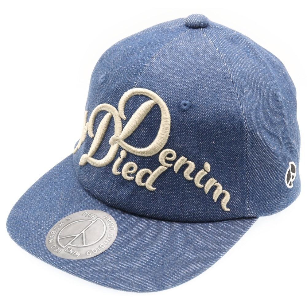 KAPITAL(キャピタル) The Denim Died ベースボールキャップ 帽子 インディゴ K2503XH519