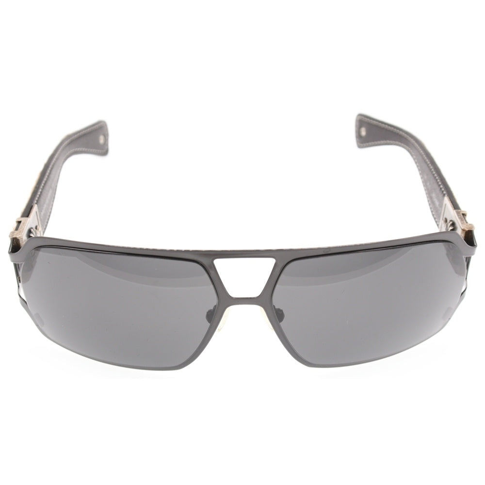 CHROME HEARTS(クロムハーツ) REHAB-1 ハラコ レオパードサングラス メガネ ブラウン 63