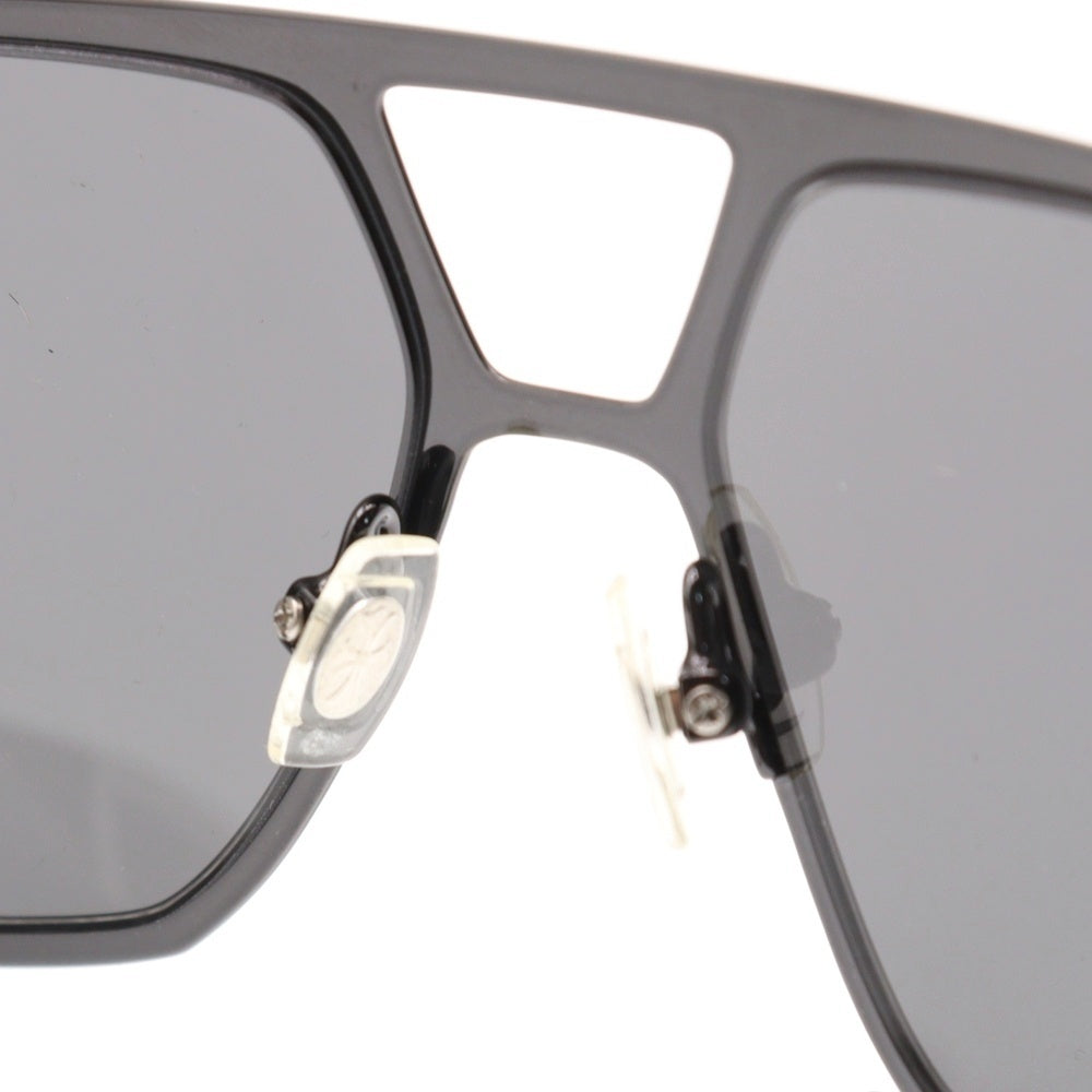 CHROME HEARTS(クロムハーツ) REHAB-1 ハラコ レオパードサングラス メガネ ブラウン 63