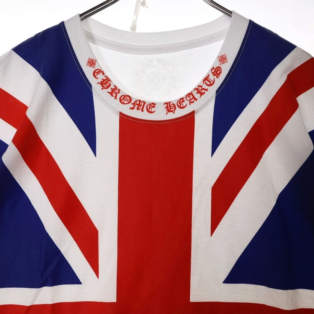 CHROME HEARTS(クロムハーツ) UNION JACK ユニオンジャック 半袖 Tシャツ ホワイト