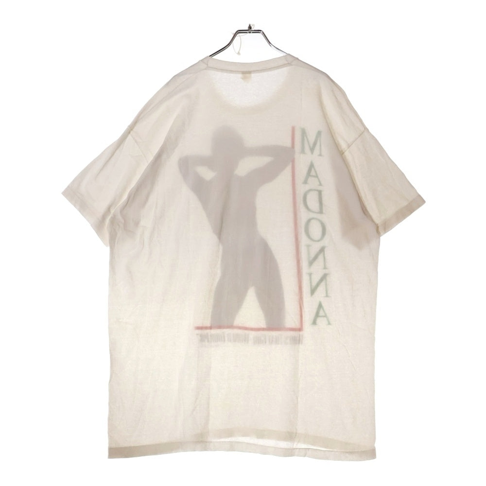 VINTAGE(ヴィンテージ) 80S VINTAGE MADONNA WORLD 1987 T-SHIRT ヴィンテージ マドンナワールドツアー 半袖Tシャツ カットソー ホワイト