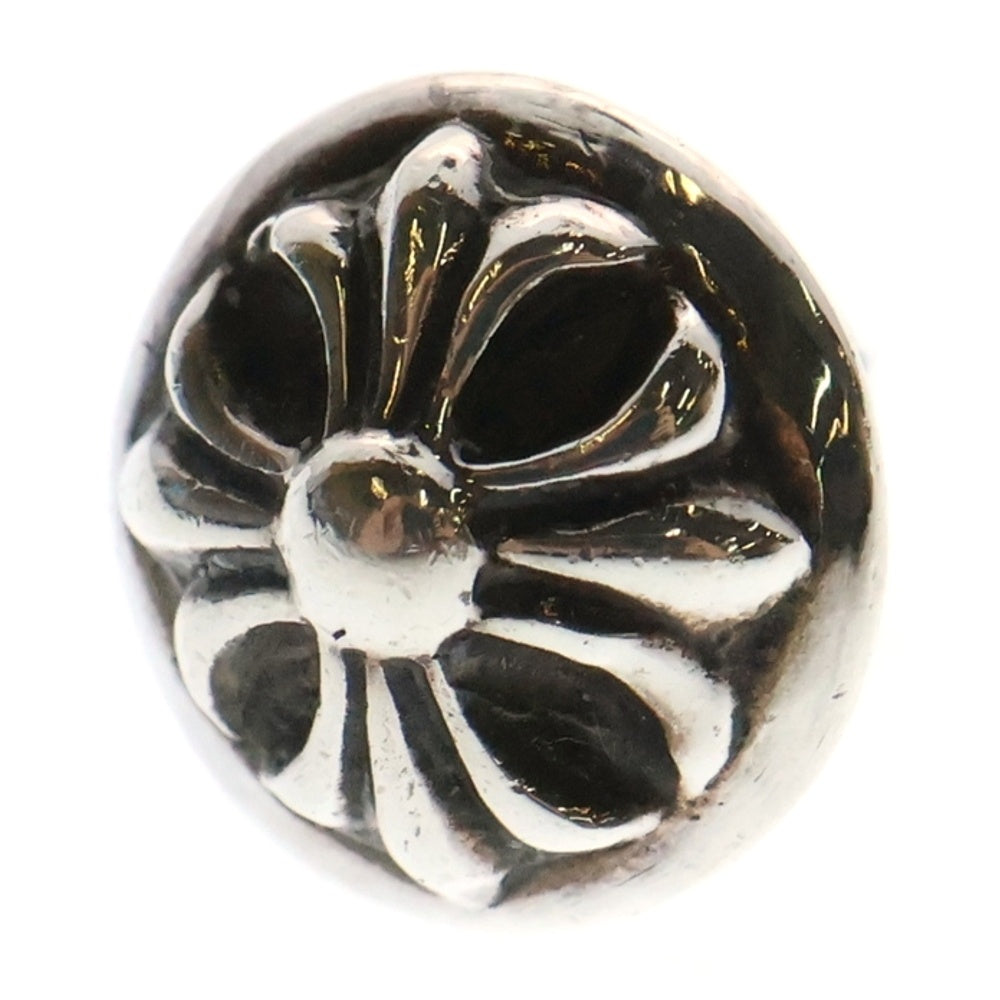 CHROME HEARTS(クロムハーツ) STUD CRSBLL クロスボールスタッドピアス シルバー BCA110