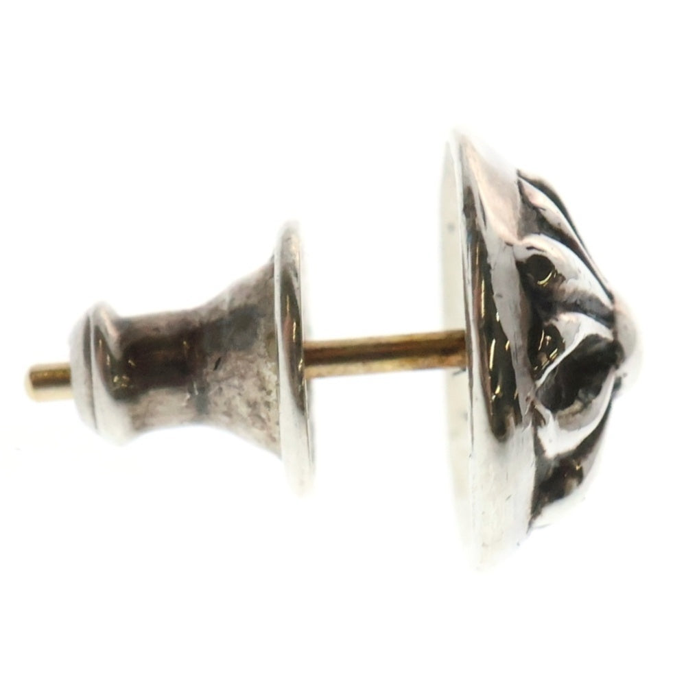 CHROME HEARTS(クロムハーツ) STUD CRSBLL クロスボールスタッドピアス シルバー BCA110