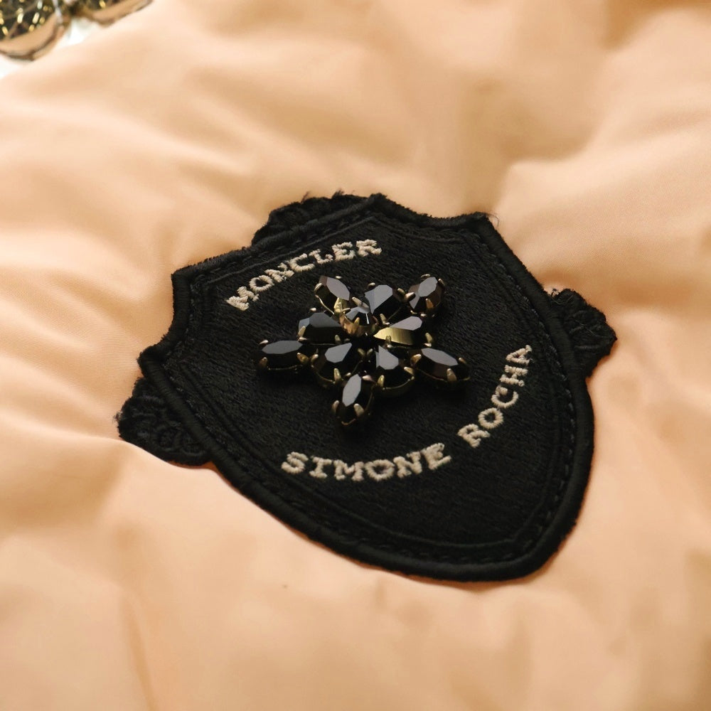 MONCLER(モンクレール) ×Simone Rocha シモーネロシャ がま口 ナイロンショルダーバッグ ピンク