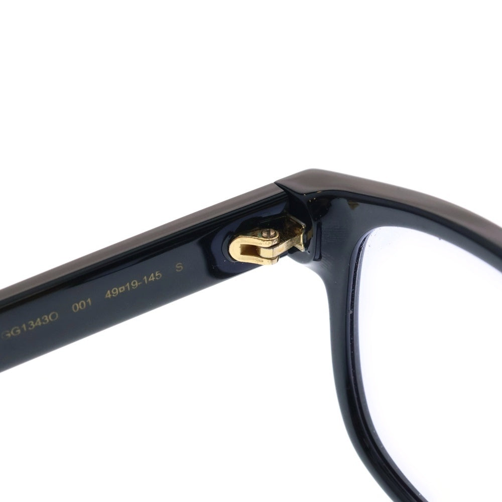 GUCCI(グッチ) サイドロゴ アイウェア 眼鏡 メガネ ブラック GG1343O