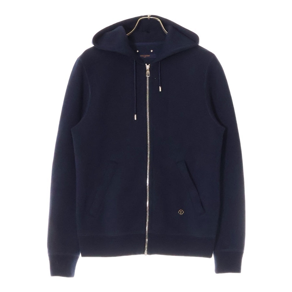 LOUIS VUITTON(ルイヴィトン) 19SS Travel Zip UP Hoodie トラベル ジップアップ パーカー スウェット ネイビー RM202Q JUJ HFY42W