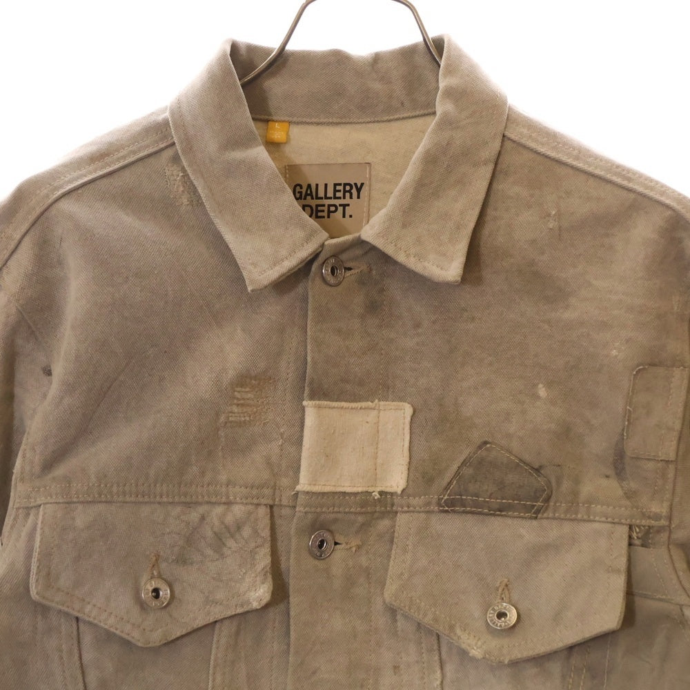 GALLERY DEPT.(ギャラリーデプト) ANDY RIDER JACKET ヴィンテージコットン トラッカージャケット デニムジャケット グレー