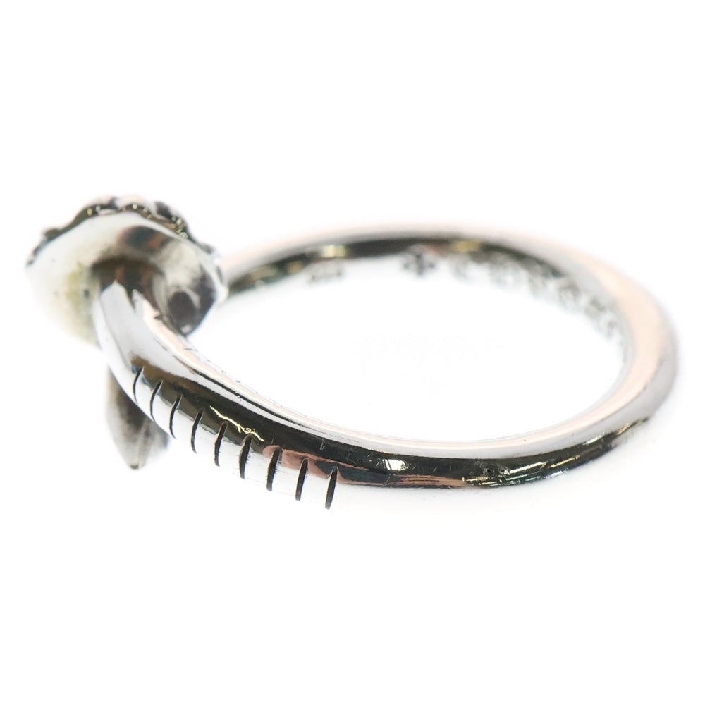 CHROME HEARTS(クロムハーツ) NAIL CRSBALL ネイル クロスボール リング シルバー BCA349