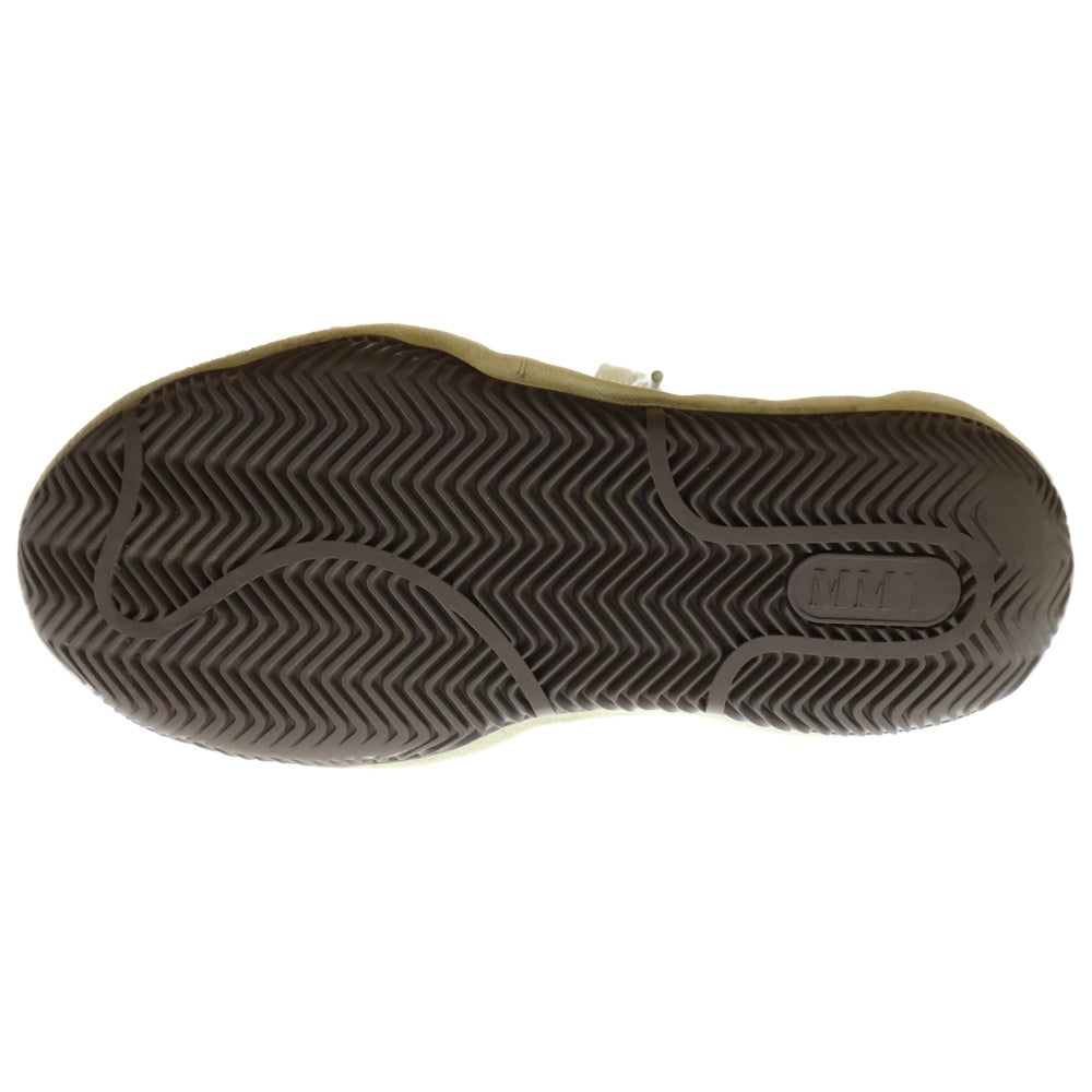 MAISON MIHARAYASUHIRO(メゾンミハラヤスヒロ) BLAKEY Distressed Canvas Sneaker ブレイキー ダメージ加工ローカットスニーカー ホワイト A10FW712