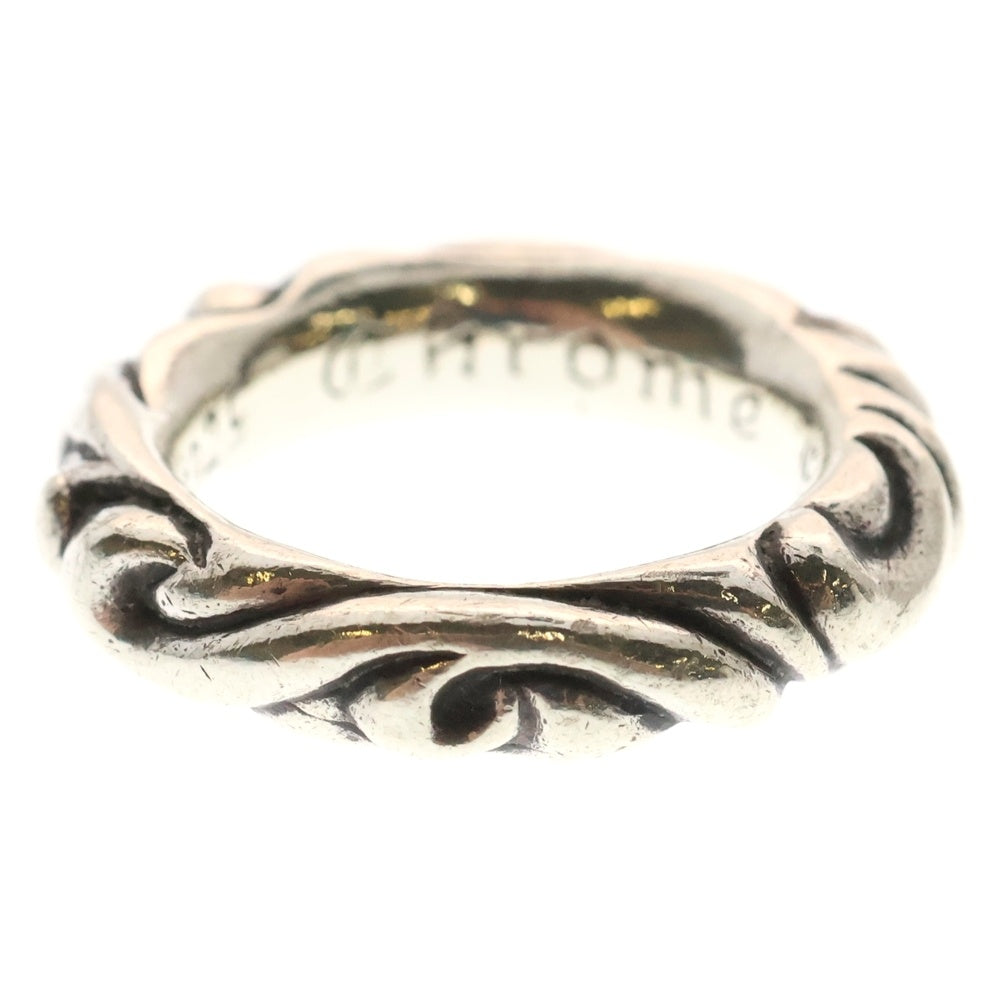 CHROME HEARTS(クロムハーツ) SCRL BAND スクロールバンド リング シルバー BCA351