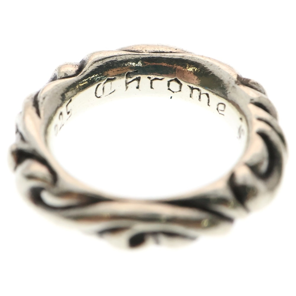 CHROME HEARTS(クロムハーツ) SCRL BAND スクロールバンド リング シルバー BCA351