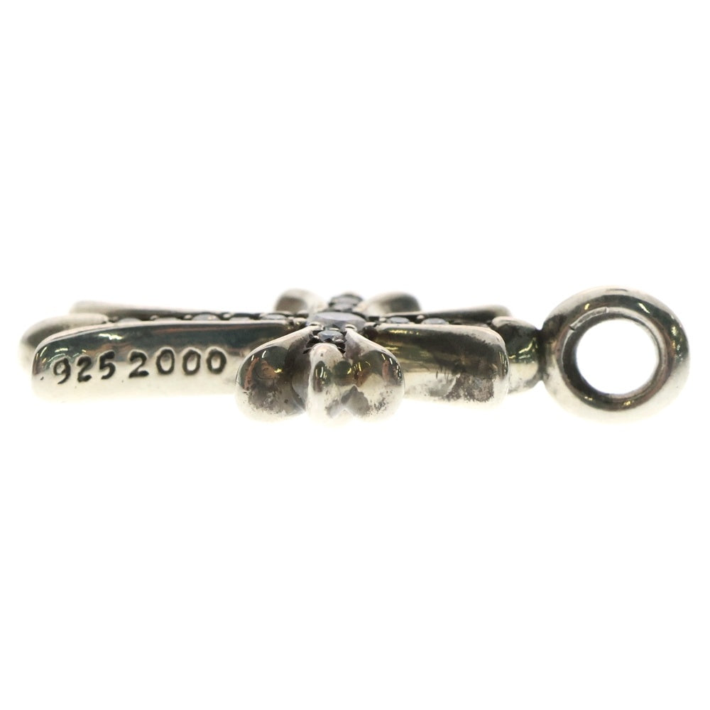 CHROME HEARTS(クロムハーツ) TNY CRSF P/DIA タイニーファットクロス PAVEダイヤ ペンダントトップ シルバー BCA323